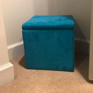 Teal Stool